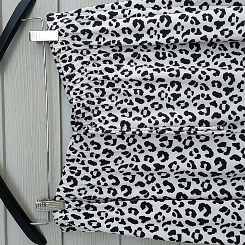 Animal Print Pants, 95% Polyester and 5% Spandex